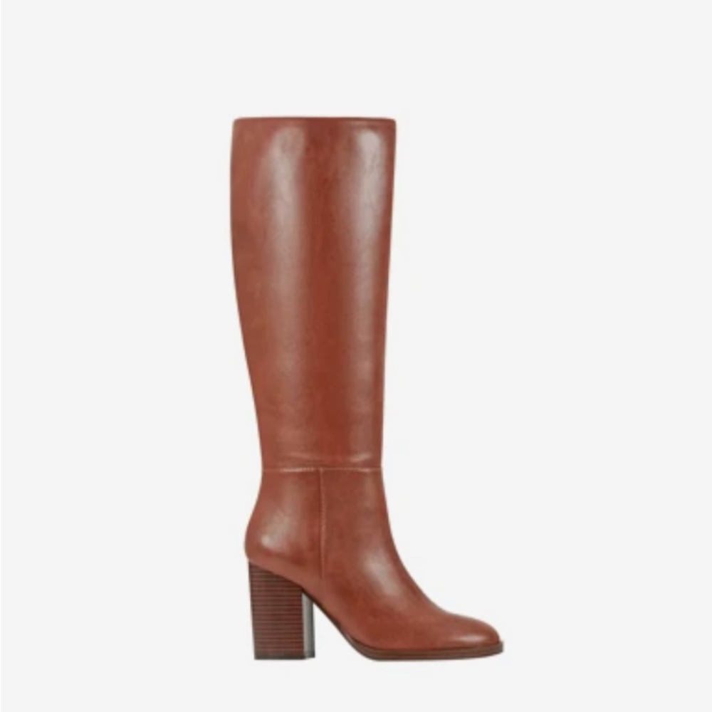 Leather Boot cognac size 8 worn 1x